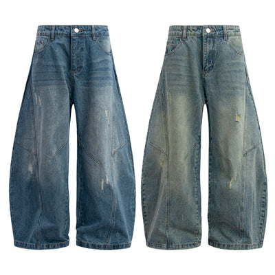 VALTÉ™ | STRUCTURED VOLUME DENIM-HOUSUT