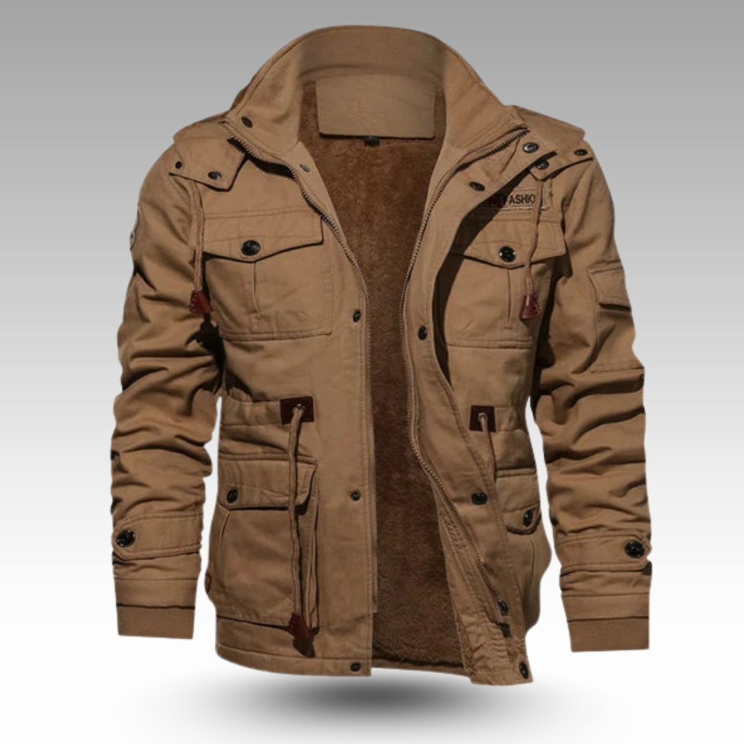 Veyro™ - Tyylikäs Moderni Takki Vuorella & Useilla Taskuilla