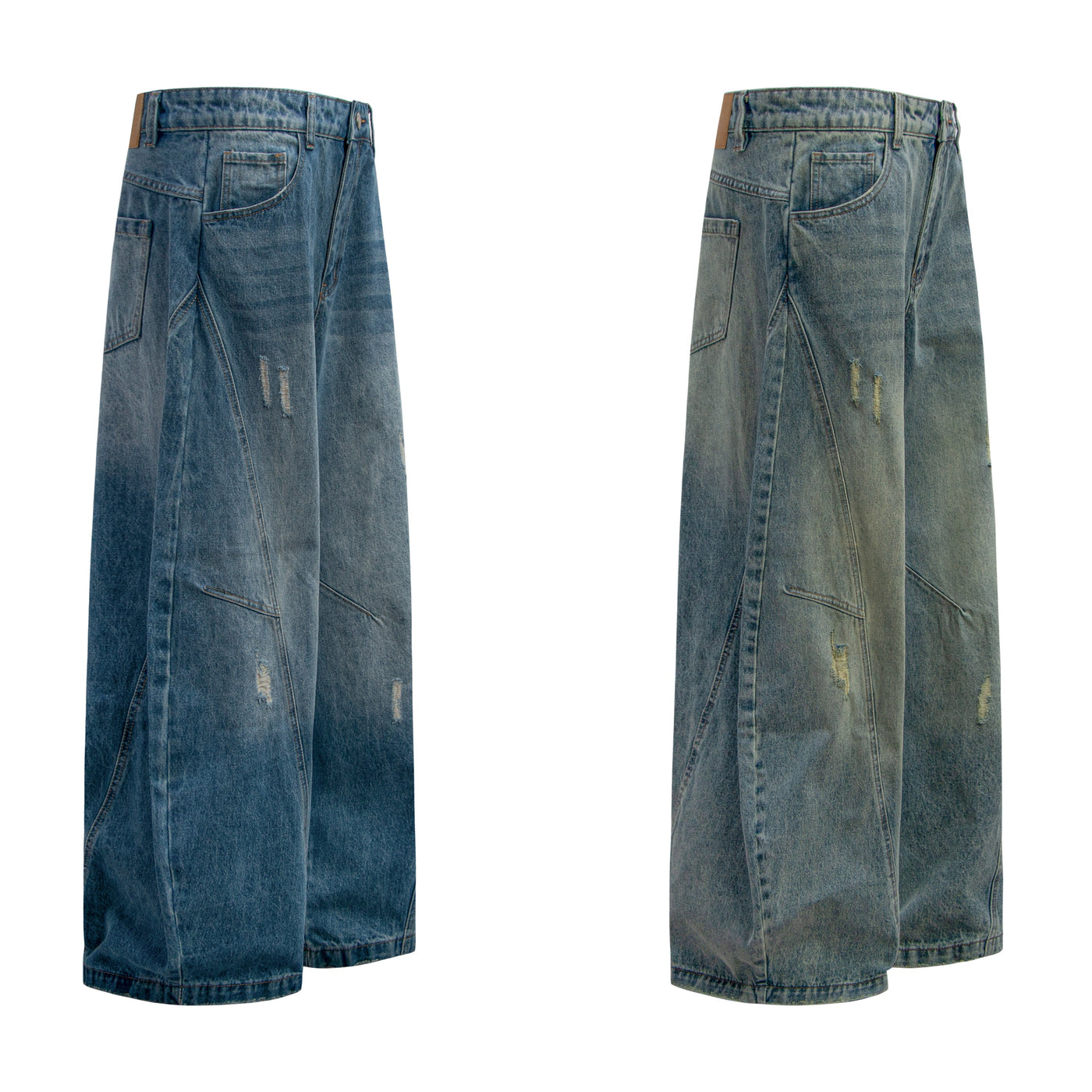 VALTÉ™ | STRUCTURED VOLUME DENIM-HOUSUT