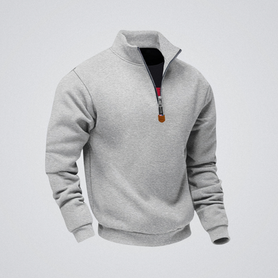 Léo | Vetoketjullinen paita korkealla kauluksella – lämpöä, eleganssia ja mukavuutta arjessa