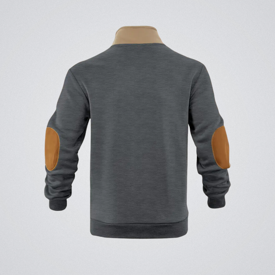 Lucien | Vetoketjullinen paita korkealla kauluksella – lämpöä, tyyliä ja aitoutta