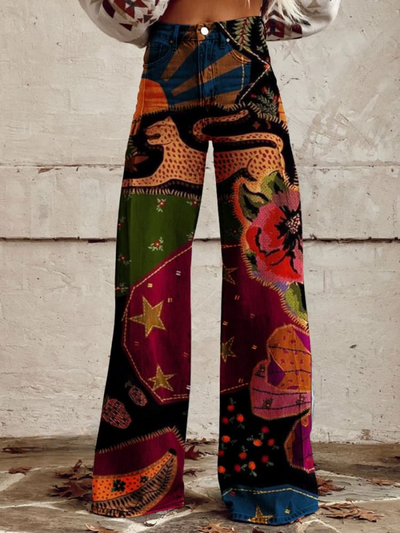 Léna - Vintage Boho Housut
