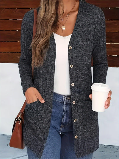 V-hals™ | Naisten Tyylikäs V-hals Cardigan
