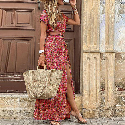 Liora | Maxi Ibiza -mekko hippityylillä + ILMAINEN vyö