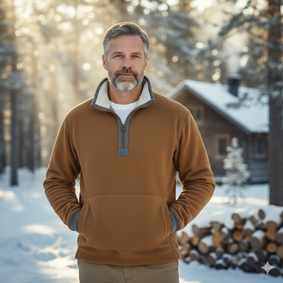 Arnold | Fleecevuorattu syyspaita