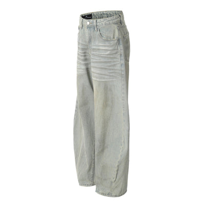 ÉLENE™ | FADED SKY WIDE-LEG HOUSUT