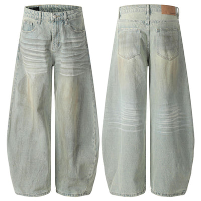 ÉLENE™ | FADED SKY WIDE-LEG HOUSUT