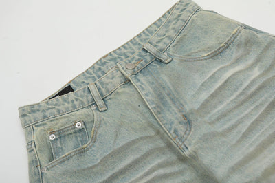 ÉLENE™ | FADED SKY WIDE-LEG HOUSUT