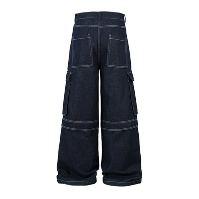 AURELIS™ | MONO STITCH WIDE-LEG HOUSUT