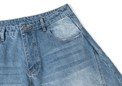 VALTÉ™ | STRUCTURED VOLUME DENIM-HOUSUT