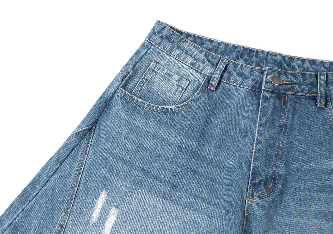 VALTÉ™ | STRUCTURED VOLUME DENIM-HOUSUT