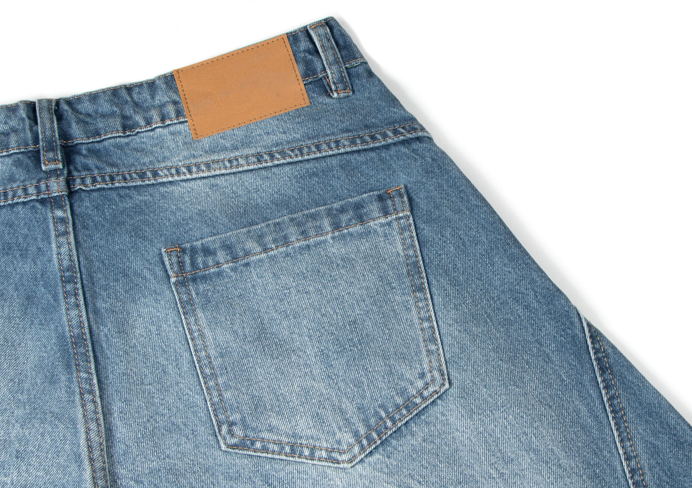 VALTÉ™ | STRUCTURED VOLUME DENIM-HOUSUT