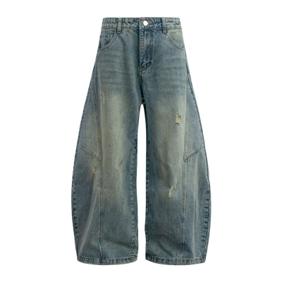 VALTÉ™ | STRUCTURED VOLUME DENIM-HOUSUT