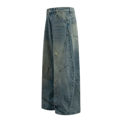 VALTÉ™ | STRUCTURED VOLUME DENIM-HOUSUT