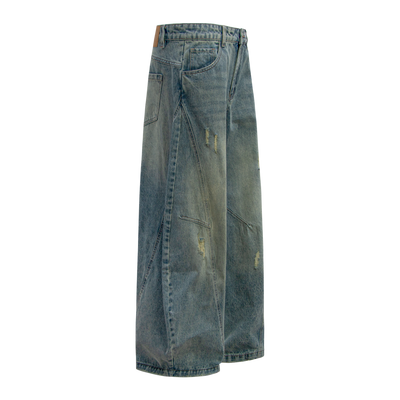 VALTÉ™ | STRUCTURED VOLUME DENIM-HOUSUT