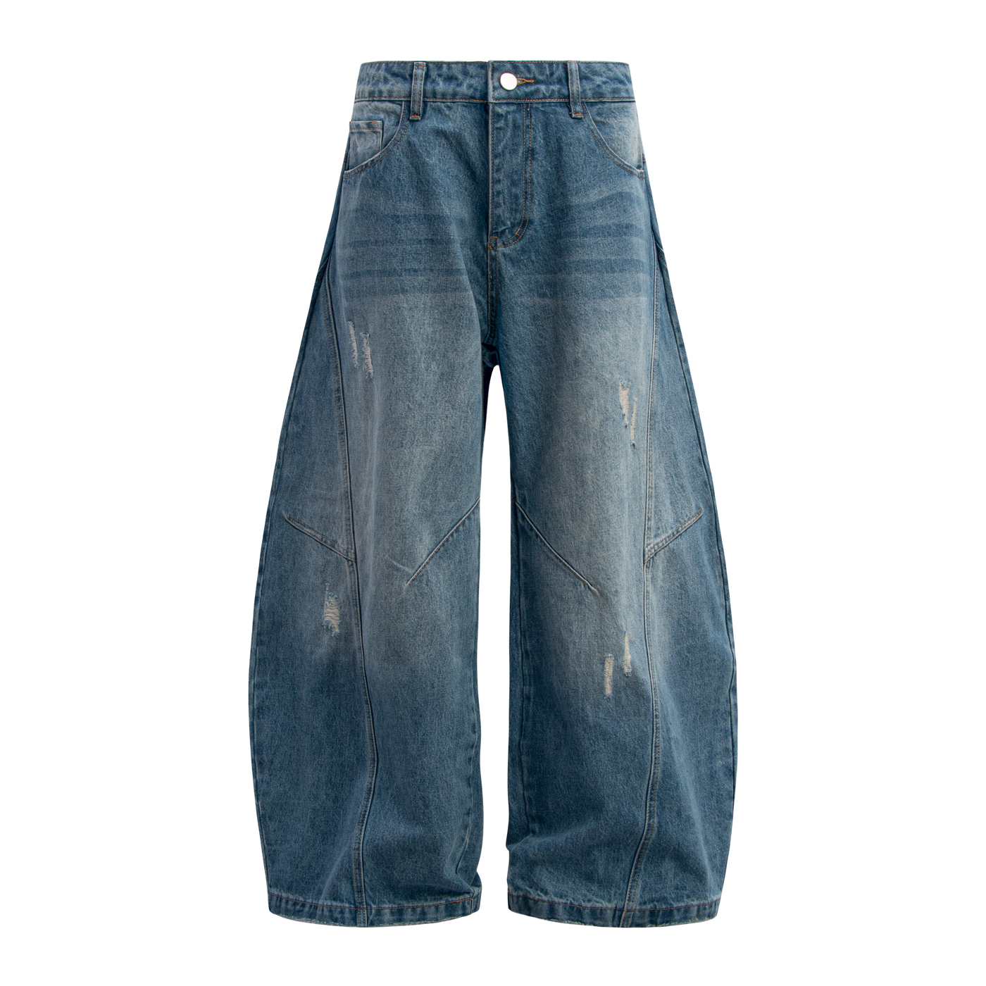 VALTÉ™ | STRUCTURED VOLUME DENIM-HOUSUT