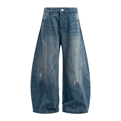 VALTÉ™ | STRUCTURED VOLUME DENIM-HOUSUT