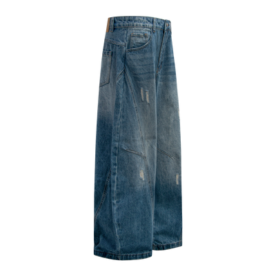VALTÉ™ | STRUCTURED VOLUME DENIM-HOUSUT