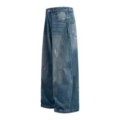 VALTÉ™ | STRUCTURED VOLUME DENIM-HOUSUT