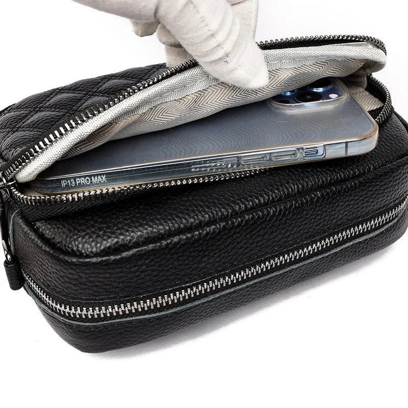 Josie | Viimeistellyt Nahkainen Olkalaukku