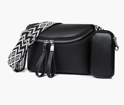 Nina | Viimeistelynahkainen olkalaukku