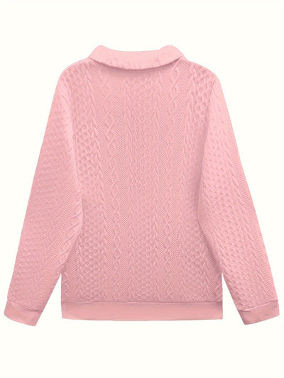 Syksy™ | Trendikäs Tyylikäs Syksy ja Talvi Yksivärinen Naisten Sweatshirt