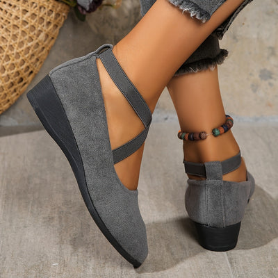 Élise® – Ballerines à brides croisées pour un confort raffiné