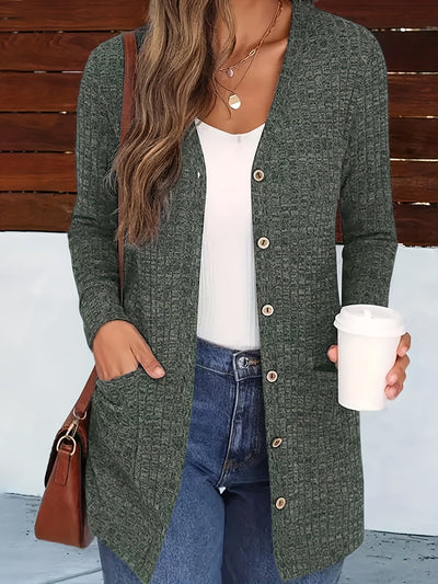 V-hals™ | Naisten Tyylikäs V-hals Cardigan