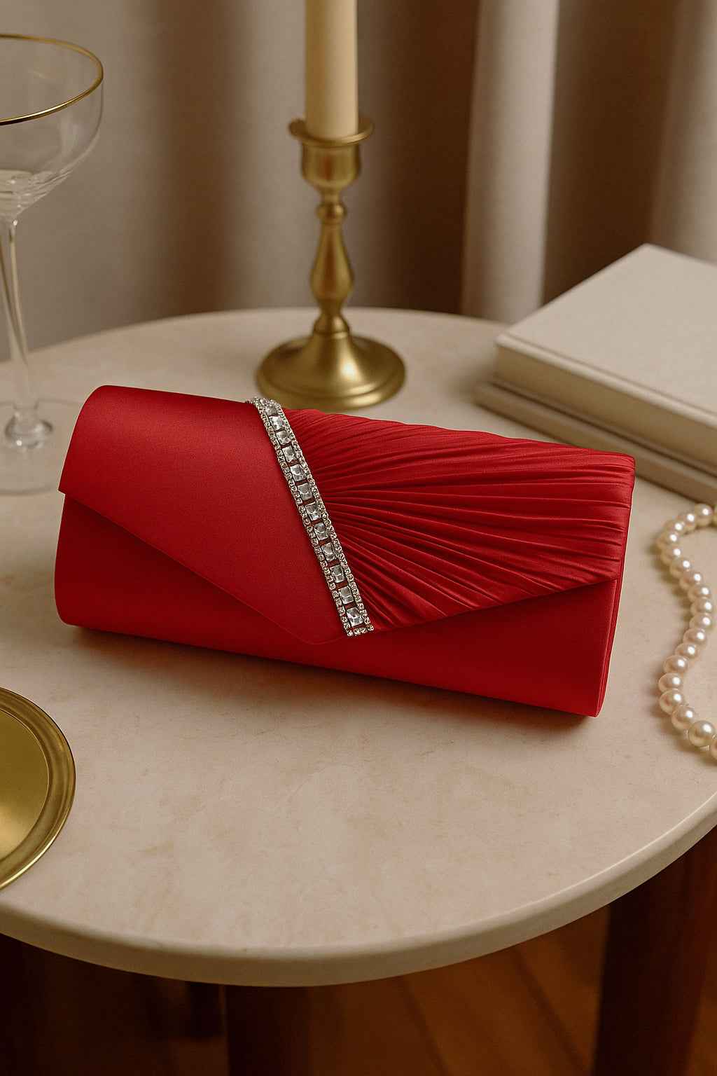 Venezia Rouge Clutch